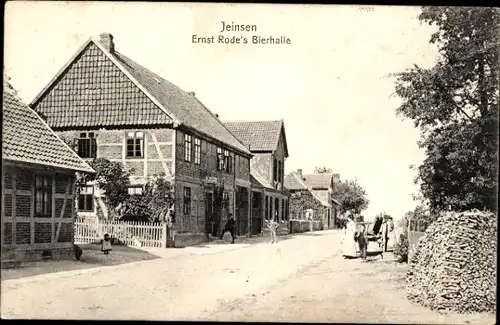 Ak Jeinsen Pattensen an der Leine, Ernst Rode's Bierhalle