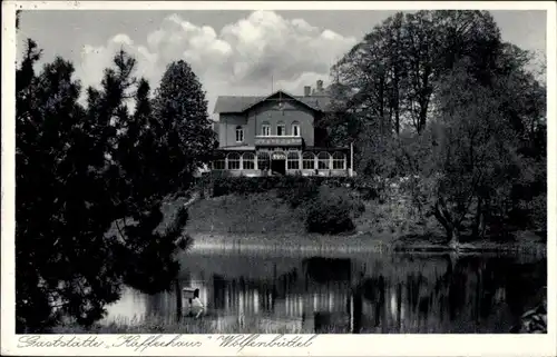 Ak Wolfenbüttel in Niedersachsen, Gaststätte Kaffeehaus, Inh. Walter Heinemann