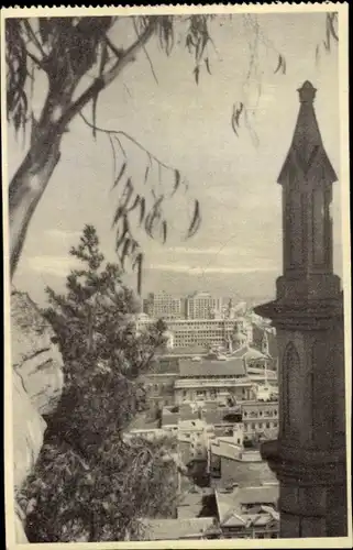 Ak Santiago de Chile, visto desde el Cerro Santa Lucia