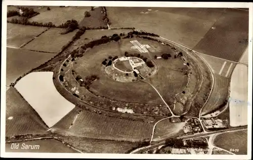 Ak Salisbury Südwestengland, Old Sarum