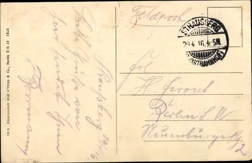 Ak Strausberg in der Mark, Annatal, Häuser