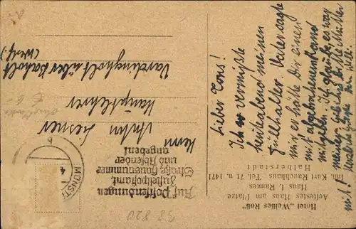 Ak Halberstadt am Harz, Breiteweg