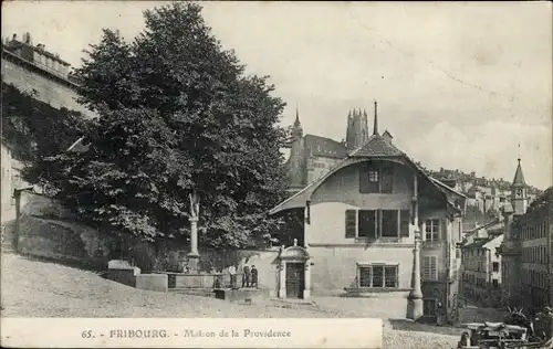 Ak Freiburg Stadt Freiburg Schweiz, Haus der Vorsehung