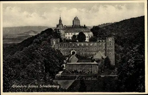 Ak Attendorn im Sauerland, Schloss Schnellenberg