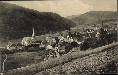 Ak Tennenbronn Schramberg im Schwarzwald, Ortsansicht