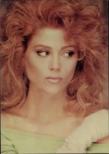 Ak Sängerin Audrey Landers, Portrait