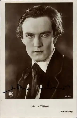Ak Schauspieler Hans Stüwe, Portrait, Autogramm, Amag 5082
