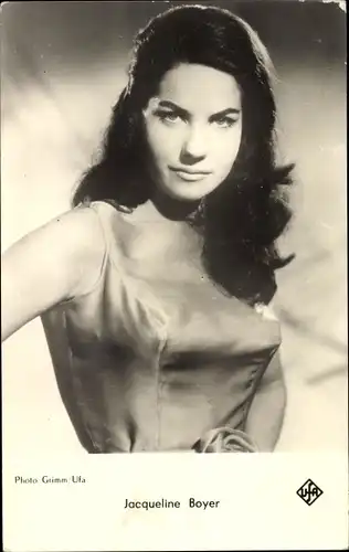 Ak Schauspielerin Jacqueline Boyer, Portrait, Ufa Film