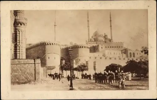 Ak Cairo Kairo Ägypten, Gates of the Citadel