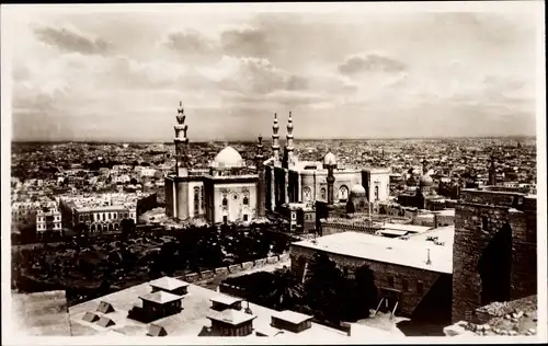 Ak Kairo Kairo Ägypten, Sultan Hassan und El-Riffaie-Moschee