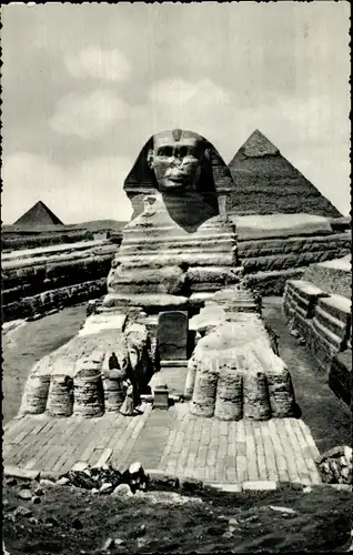 Ak Gizeh Ägypten, Cheops-Pyramide, Chefren-Pyramide, Mykerinos-Pyramide, Sphinx