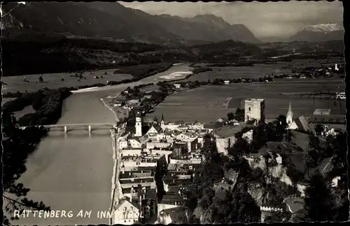 Ak Rattenberg am Inn Tirol, Panorama