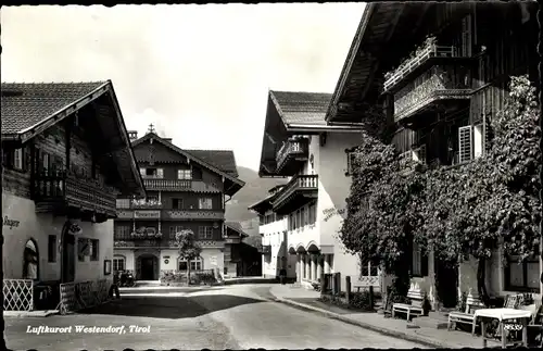 Ak Westendorf in Tirol, Dorfstraße