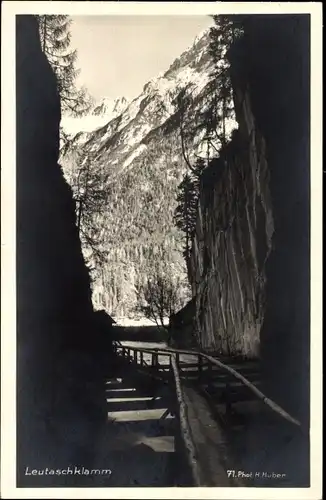 Ak Leutasch in Tirol, Leutschklamm