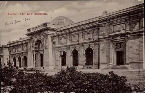 Ak Cairo Kairo Ägypten, Museum