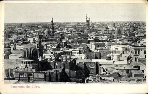 Ak Cairo Kairo Ägypten, Panorama