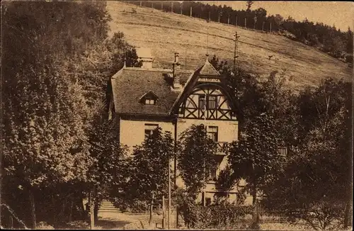 Ak Geising Altenberg im Erzgebirge, Genesungsheim der Ortskrankenkasse Meißen