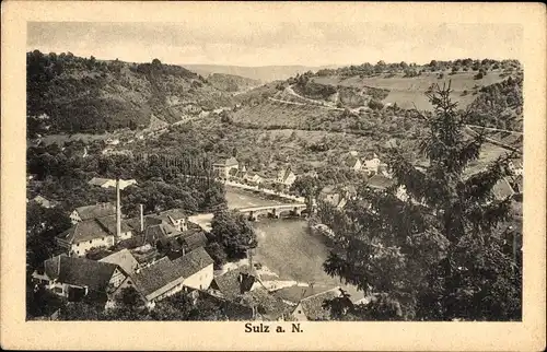 Ak Sulz am Neckar, Totalansicht