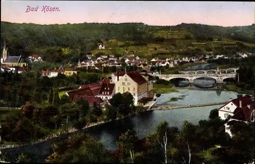 Ak Bad Kösen Naumburg an der Saale, Teilansicht