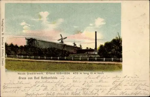 Ak Bad Rothenfelde am Teutoburger Wald, neues Gradierwerk