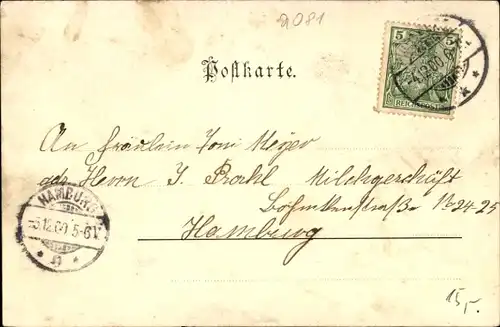 Ak Appen in Holstein, Wirtschaft von Hermann Gätjens