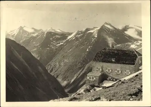 Ak Prägraten am Großvenediger in Tirol, Essener Hütte, Laförling, Großem Schober