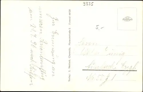 Ak Seiffen im Erzgebirge, Gesamtansicht, Schwartenberg