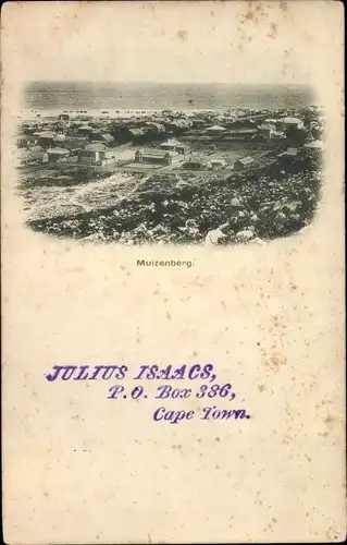 Ak Muizenberg Kapstadt Südafrika, Totale