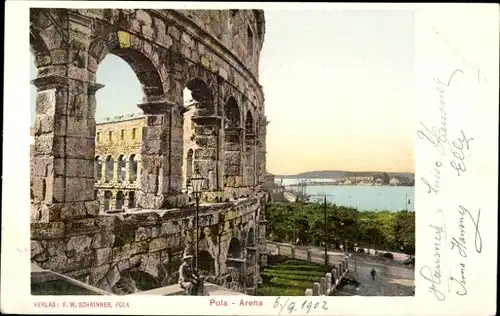 Ak Pola Pula Kroatien, Arena