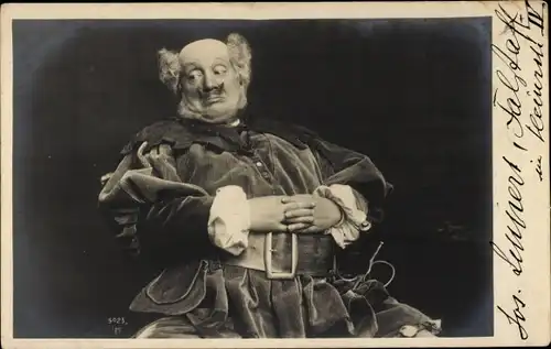 Ak Schauspiele Josef Lippert, Portrait, Autogramm