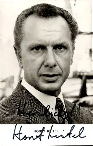 Ak Schauspieler Horst Keitel, Portrait, Autogramm