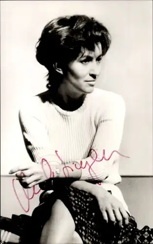 Ak Schauspielerin Ursula Lingen, Portrait, Autogramm