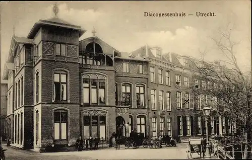 Ak Utrecht Niederlande, Diaconessenhuis