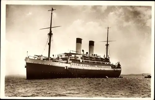 Ak Zweischrauben-Motorschiff MS Monte Sarmiento, HSDG