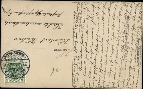 Ak Wilhelm Tell, Der Strang ist nur entzwei, Mach nur ihn, Vater