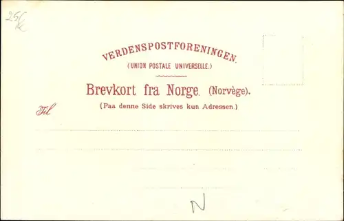 Künstler Litho Balholm Sogn Norwegen, Blick zum Hotel