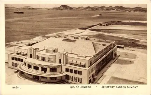 Ak Rio de Janeiro Brasilien, Aeroport Santos Dumont