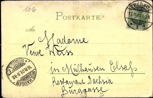 Ak Chemnitz in Sachsen, Stadtpark