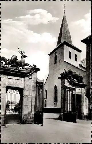 Ak Arnsberg Westfalen, Hirschberger Tor, Propsteikirche