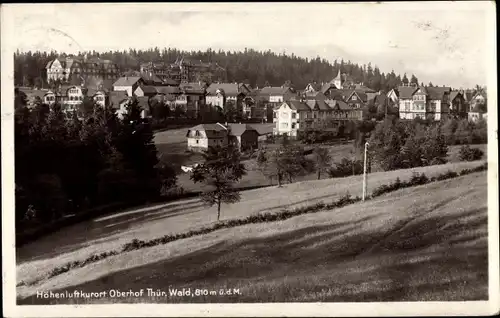 Ak Oberhof im Thüringer Wald, Teilansicht