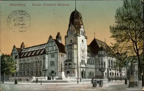 Ak Magdeburg an der Elbe, Kaiser Friedrich-Museum