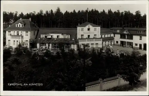 Ak Ernstthal am Rennsteig Lauscha Thüringen, Rennsteigschlösschen