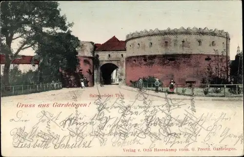 Ak Gardelegen in der Altmark, Salzwedeler Tor