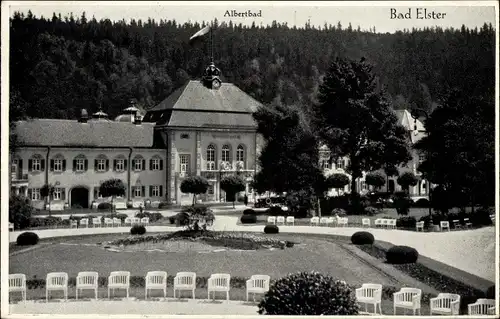 Ak Bad Elster im Vogtland, Albertbad