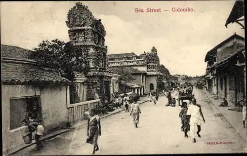 Ak Colombo Ceylon Sri Lanka, Sea Street
