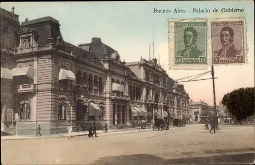 Ak Buenos Aires Argentinien, Palacio de Gobierno