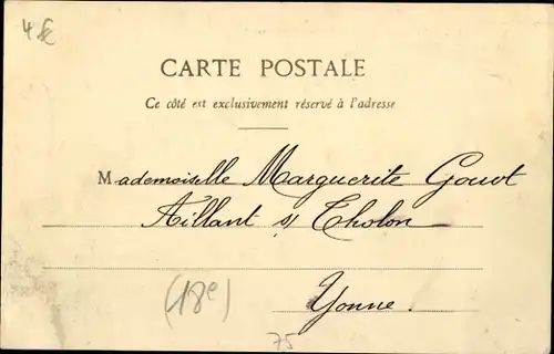 Ak Paris XVIII. Montmartre, Rathaus, Rue Ordener