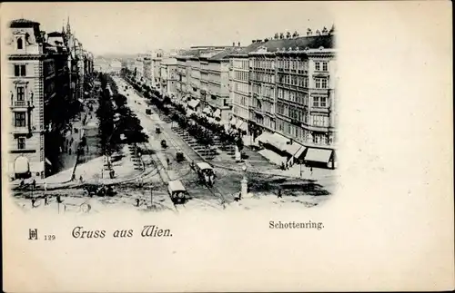Ak Wien 1 Innere Stadt, Schottenring