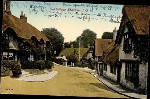 Ak Shanklin Isle of Wight England, Old Village