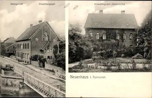 Ak Neuenhaus in Niedersachsen, Amtsgericht, Verwaltungsamt